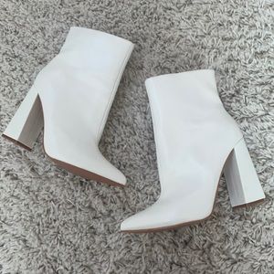 White Booties